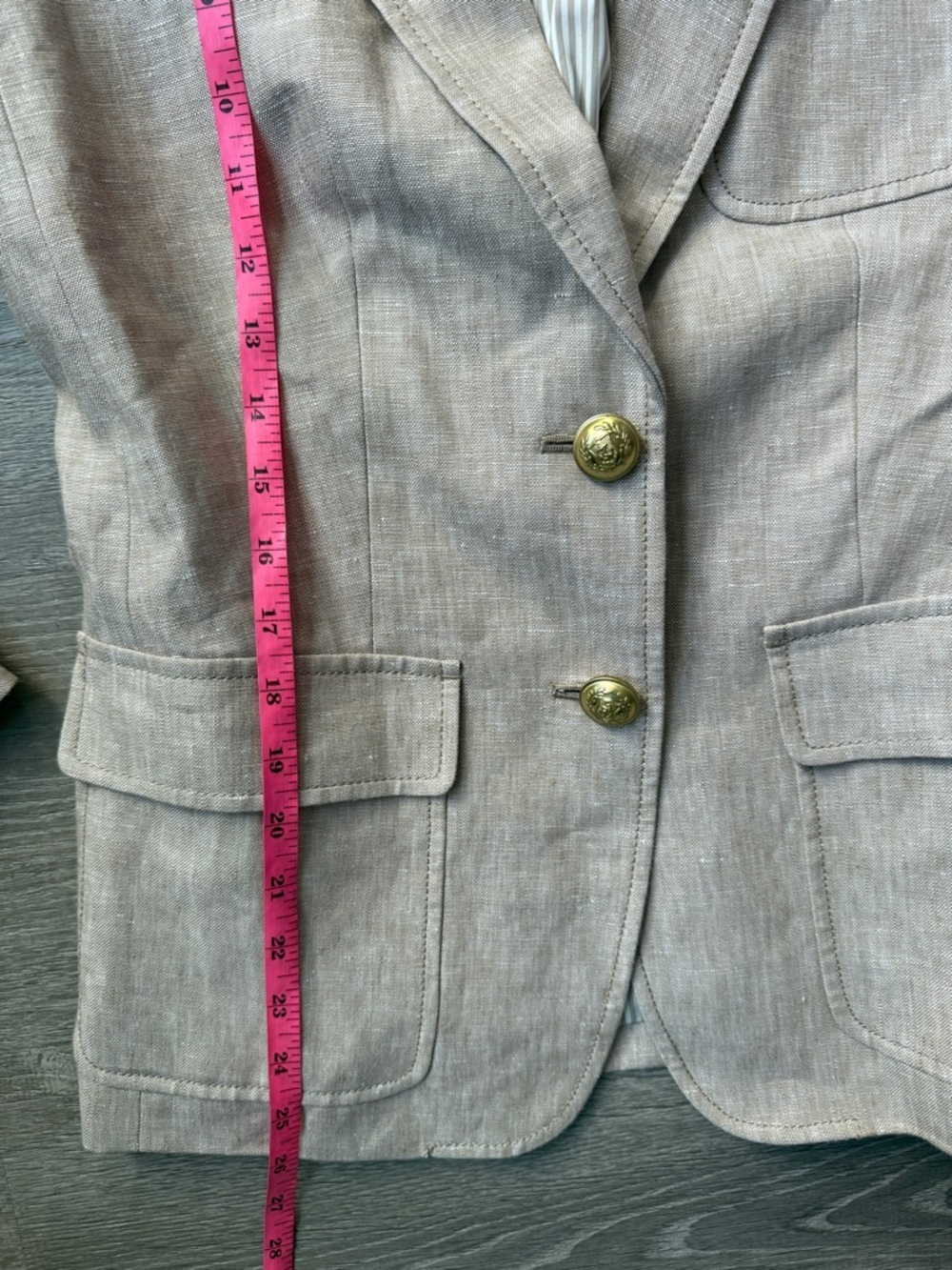 NEW J. Crew Rhodes linen blazer 2 - Picture 10 of 10